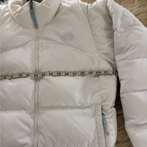 The North Face White Nuptse Retro 1996 Down Insulated Puffer Jacket - Picture 3 of 9